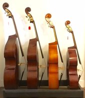 Upright Double Bass, fractional string bass