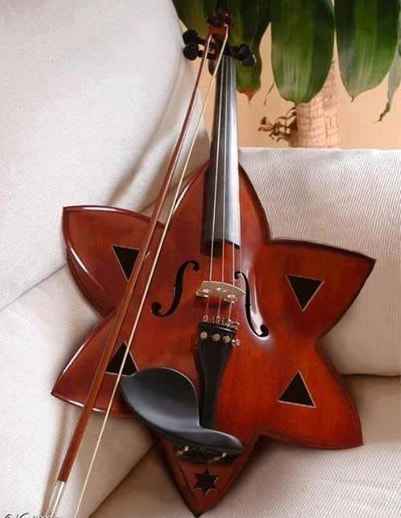 Star Shaped Violin